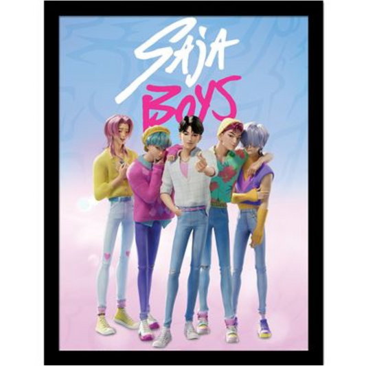 K-POP DEMON HUNTERS (SAJA BOYS) COLLECTOR PRINT
