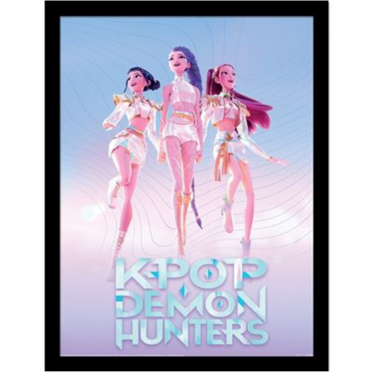 K-POP DEMON HUNTERS (TRIO) COLLECTOR PRINT