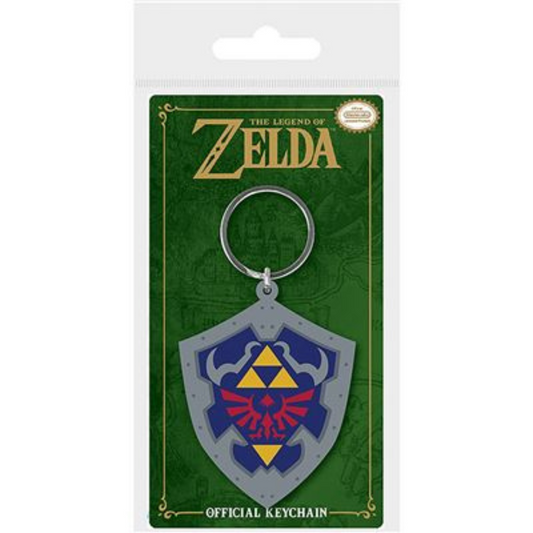 THE LEGEND OF ZELDA (HYLIAN SHIELD) PVC KEYCHAIN
