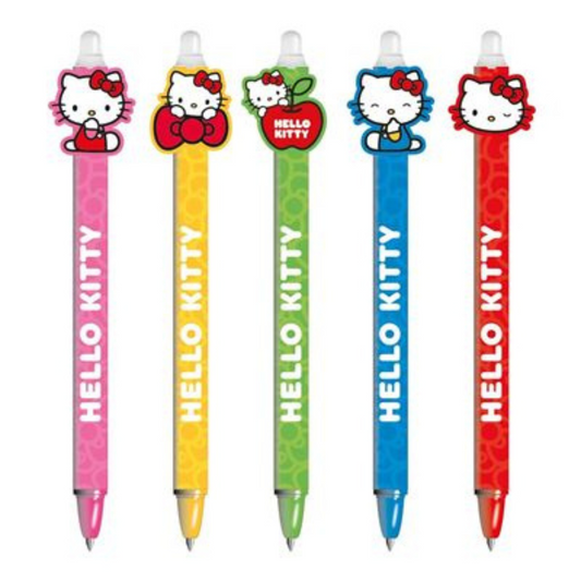HELLO KITTY (POSES) ERASABLE INK GEL PENS
