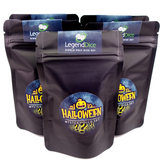 Legend Dice Halloween Mystery Dice - Random Poly Dice Set