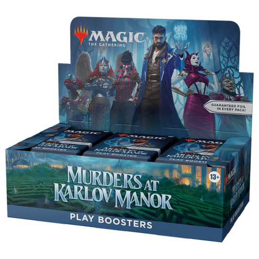 Magic The Gathering: Murders at Karlov Manor Play Boosters