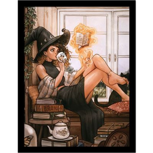 Ivy Dolamore (Warm Witch) 30 x 40cm Collector Print (Framed)