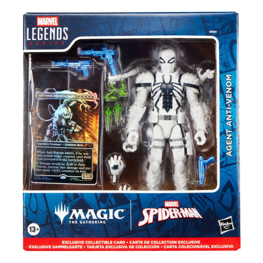 Marvel Legends Magic: The Gathering Action Figure Agent Anti-Venom (Plus Exclusive Foil Card) 15 cm