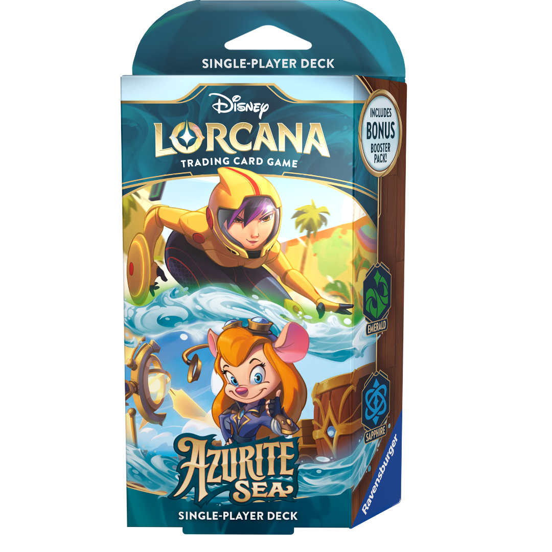 Disney Lorcana TCG Azurite Sea Starter Deck