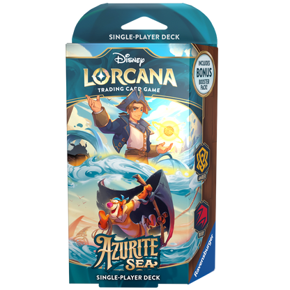 Disney Lorcana TCG Azurite Sea Starter Deck