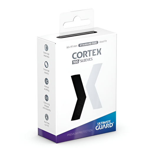 Ultimate Guard - Cortex Sleeves Standard Size - Black 100pk
