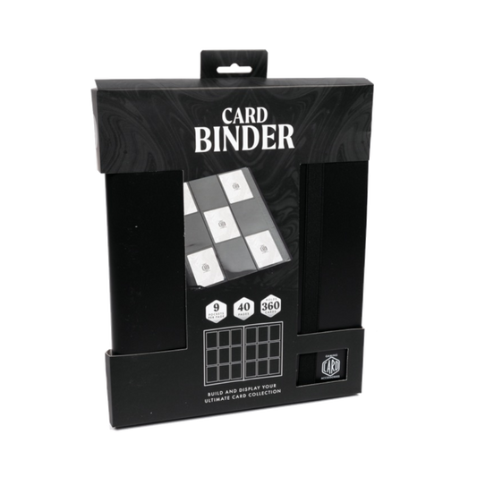 Collector Card Binder Black