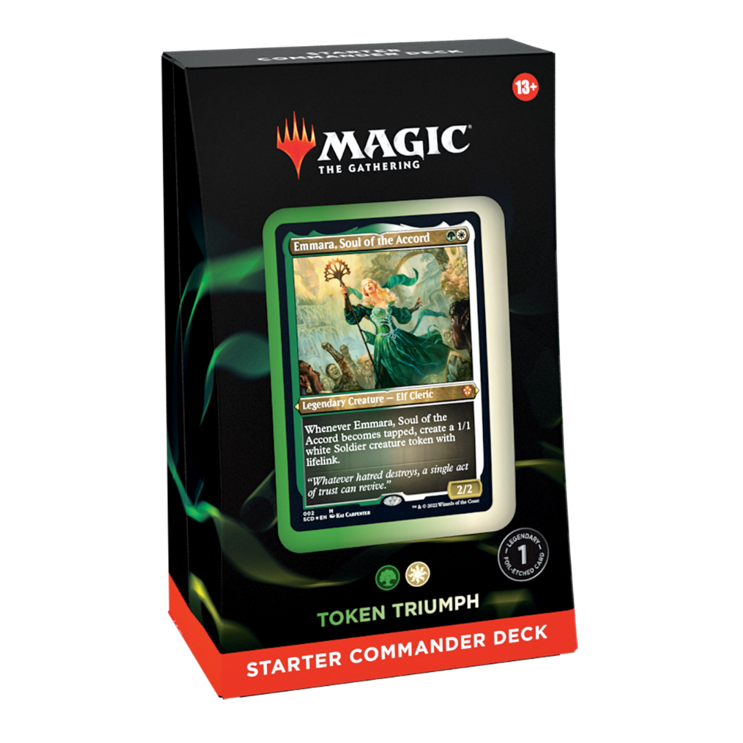 Magic: The Gathering - Evergreen Starter Commander Deck - Token Triumph