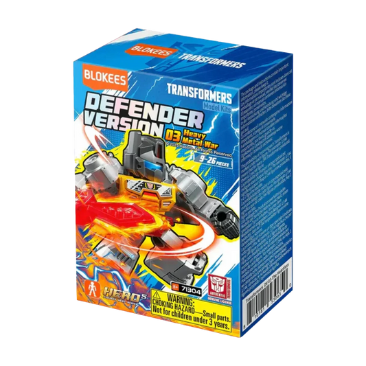 Blokees Transformers Defender Version 03 - Heavy Metal War