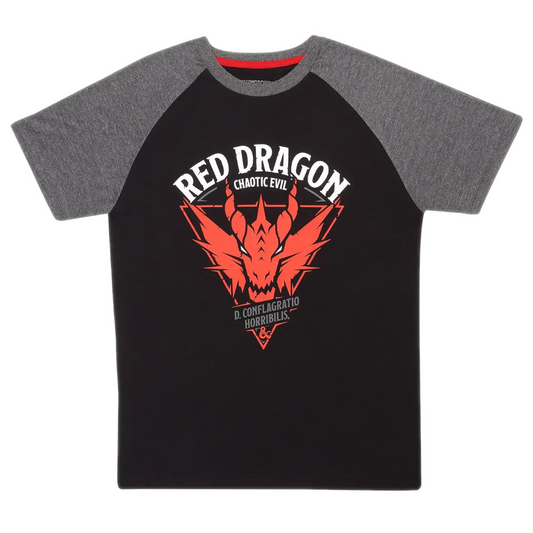Dungeons and Dragons Red Dragon Premium Raglan T-Shirt
