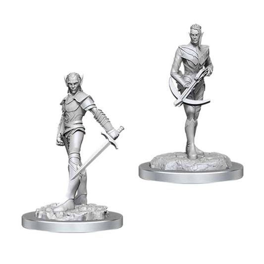 D&D Nolzur's Marvelous Unpainted Miniatures: Drow Fighters