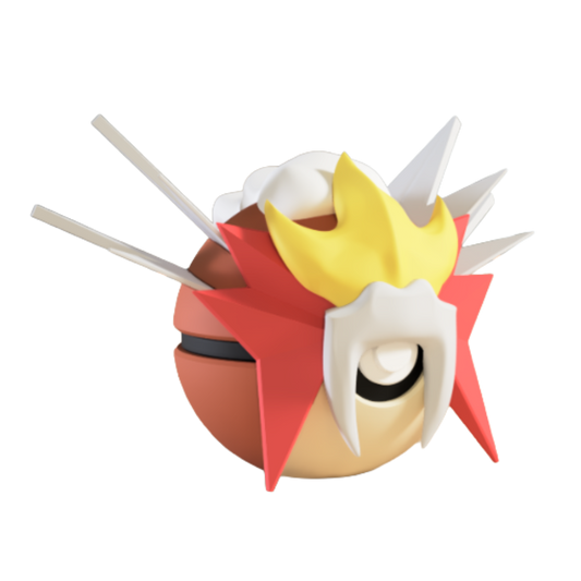#0244 Entei - Pokemon Character Pokeball