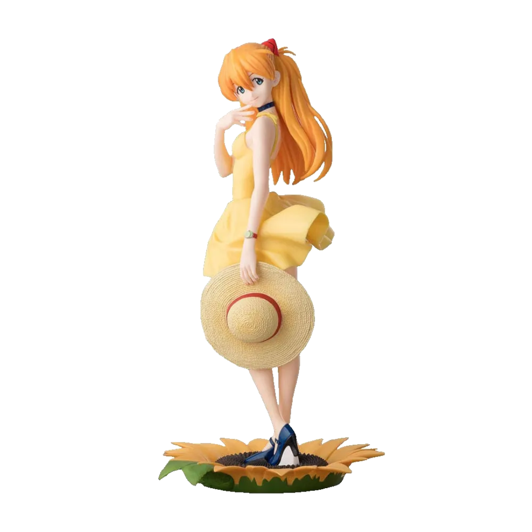 Rebuild of Evangelion Luminasta PVC Statue Asuka Summer Dress Ver. 2 24 cm