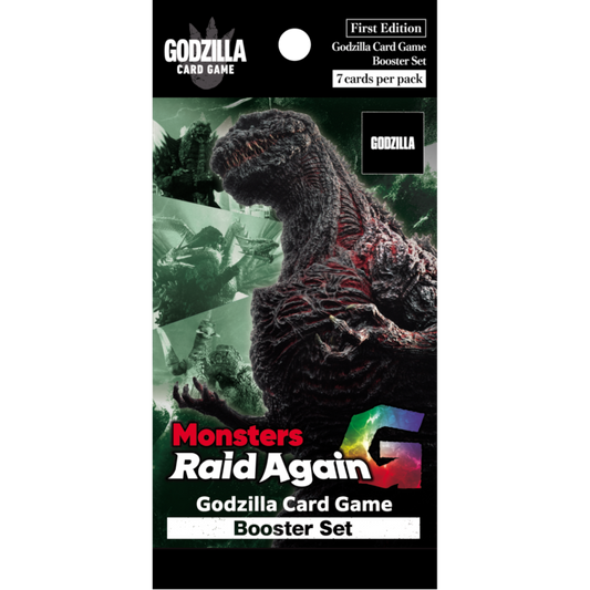Godzilla Card Game -Booster Set 2 "G: Monsters Raid Again"