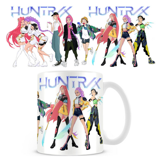 K-POP DEMON HUNTERS (HUNTRIX) WHITE MUG