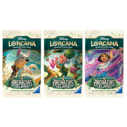 Disney Lorcana Trading Card Game - Booster Pack - Set 7 Archazia’s Island