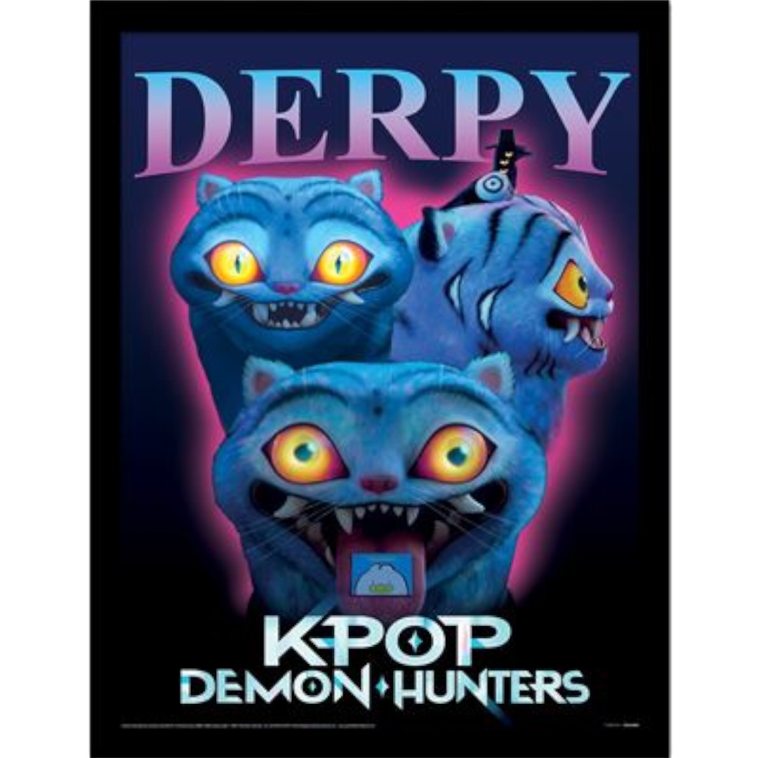 K-POP DEMON HUNTERS (DERPY) COLLECTOR PRINT