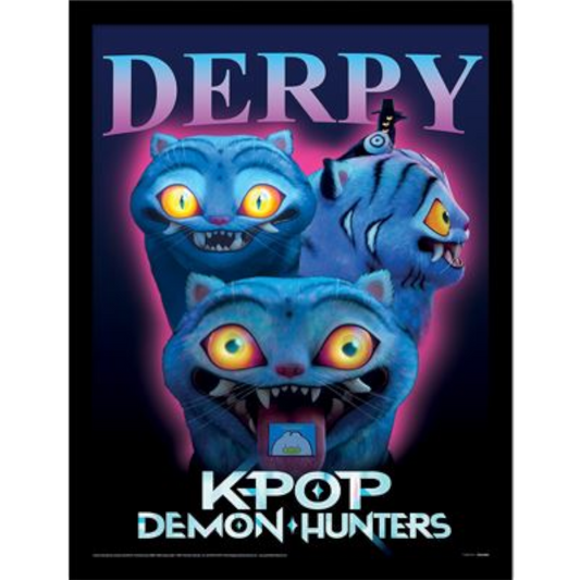 K-POP DEMON HUNTERS (DERPY) COLLECTOR PRINT