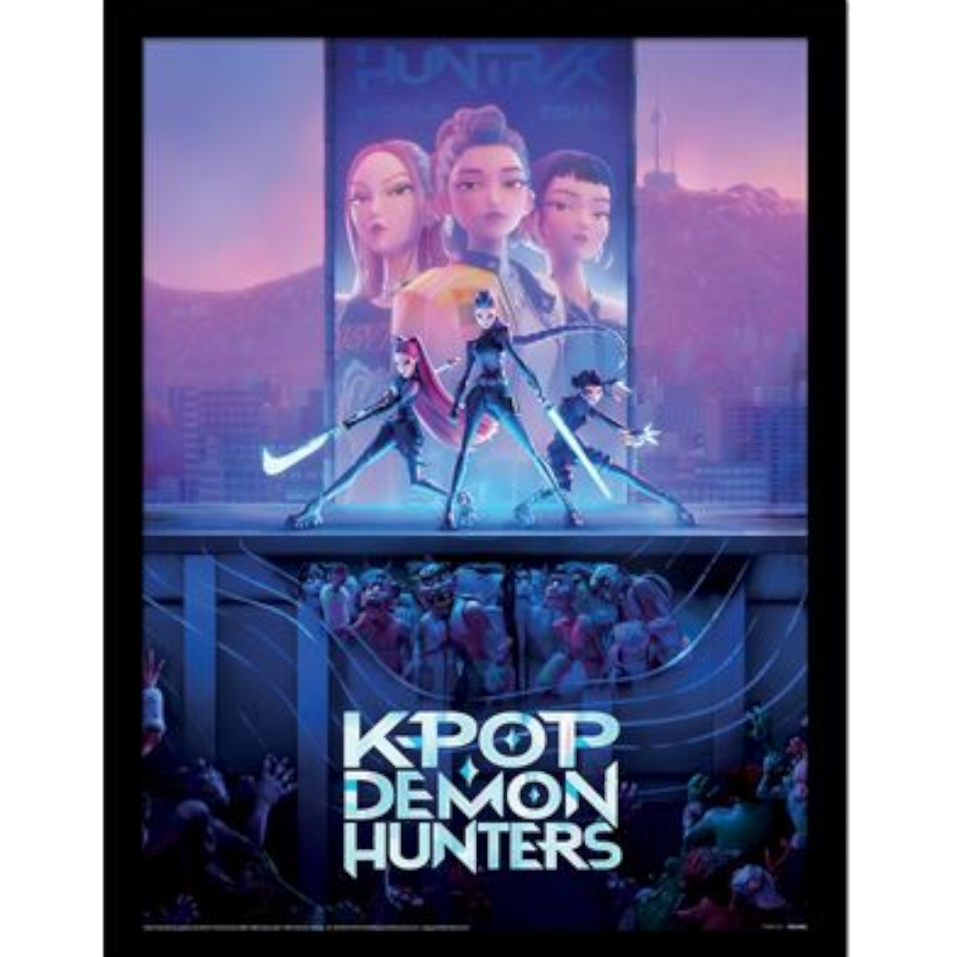K-POP DEMON HUNTERS (KEY ART) COLLECTOR PRINT