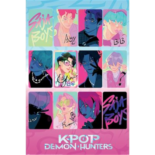 K-POP DEMON HUNTERS (LIGHT AND DARK) MAXI POSTER