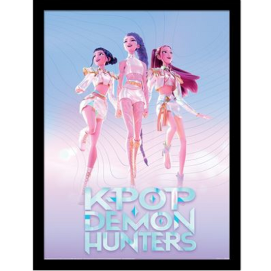 K-POP DEMON HUNTERS (TRIO) COLLECTOR PRINT