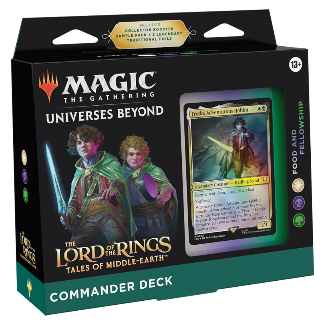 Magic: The Gathering - Lord of the Rings: Tales of Middle-Earth Commander Deck - Food And Fellowship