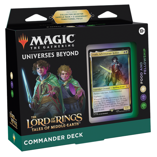 Magic: The Gathering - Lord of the Rings: Tales of Middle-Earth Commander Deck - Food And Fellowship