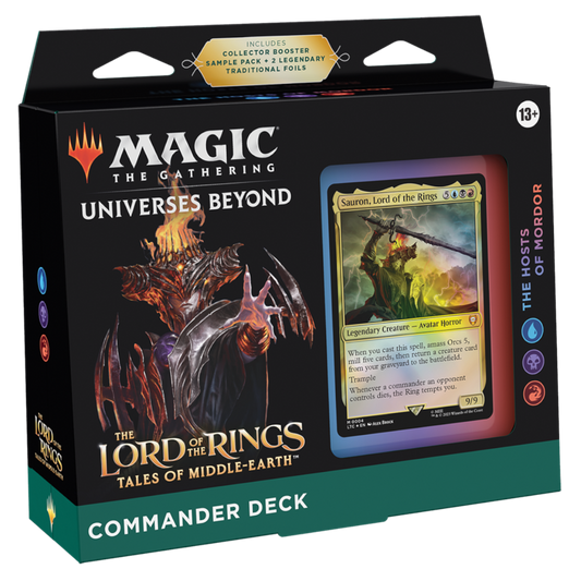 Magic: The Gathering - Lord of the Rings: Tales of Middle-Earth Commander Deck - The Hosts Of Mordor