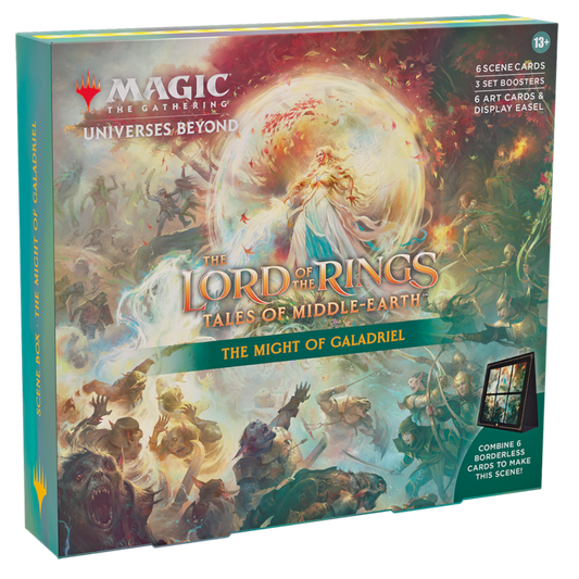 Magic: The Gathering - Lord of the Rings: Tales of Middle-Earth Holiday Scene Box - The Might Of Galadriel
