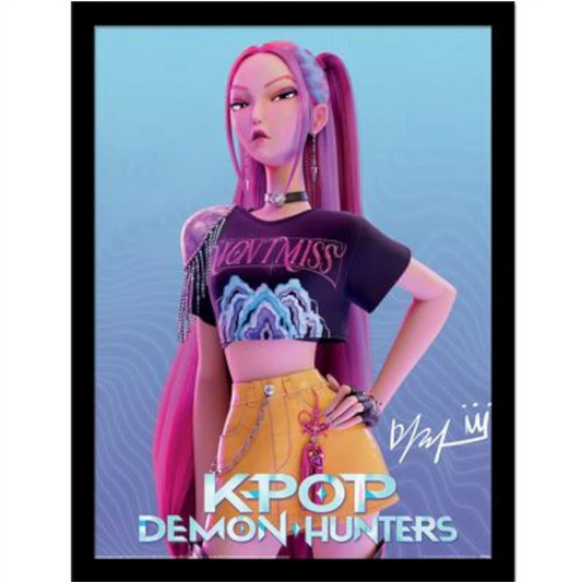 K-POP DEMON HUNTERS (MIRA) COLLECTOR PRINT