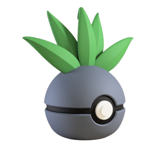 #0043 Oddish - Pokemon Character Pokeball