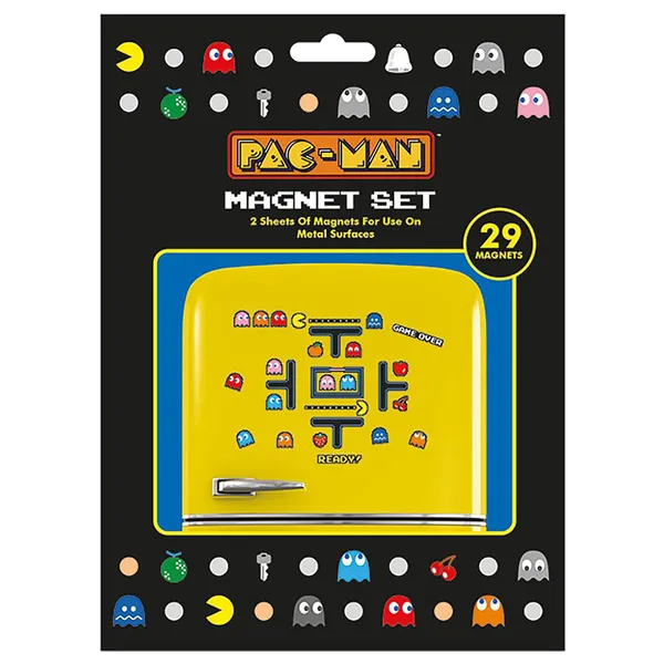 Pac-Man Magnet Set