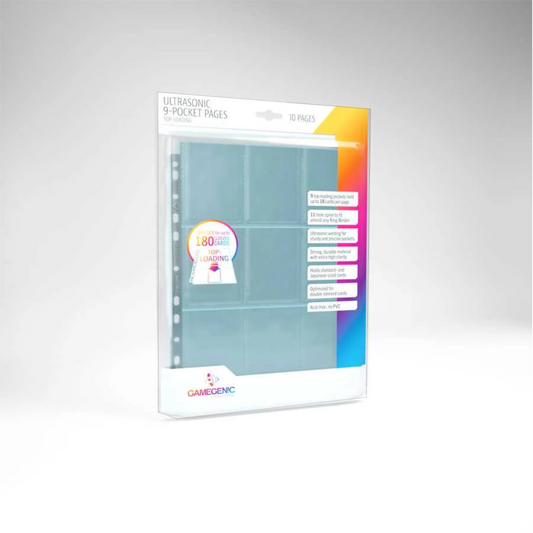 Ultrasonic 9-Pocket Pages Toploading - Pack (10)