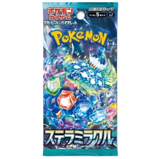 Pokemon SV7 - Stellar Miracle Japanese Booster (Stellar Crown)