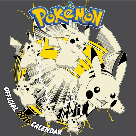 Official 2026 Pokémon Square Calendar