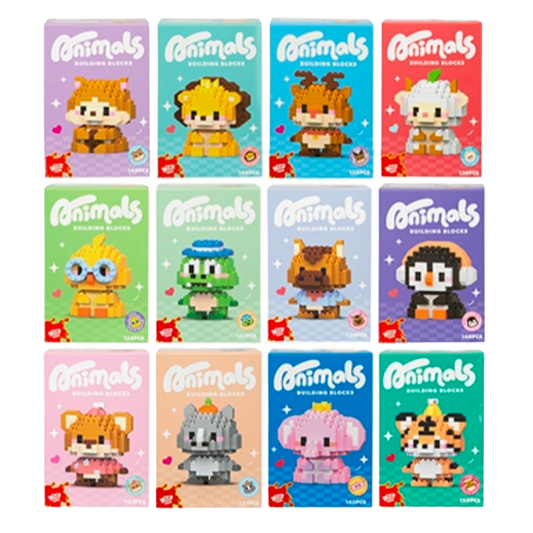 Wizz Toys Nano Block Animal Series 11cm