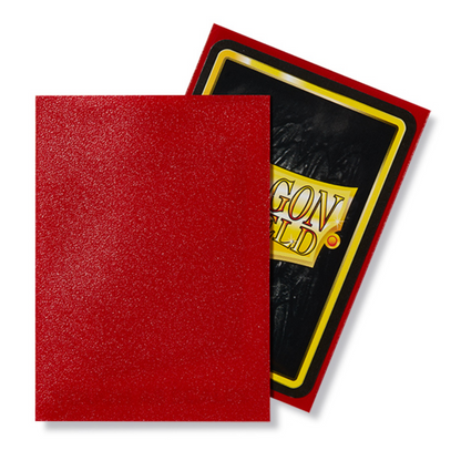 Dragon Shield - Matte Standard Size Sleeves 100pk - Ruby