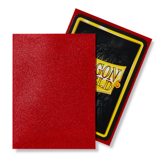 Dragon Shield - Matte Standard Size Sleeves 100pk - Ruby