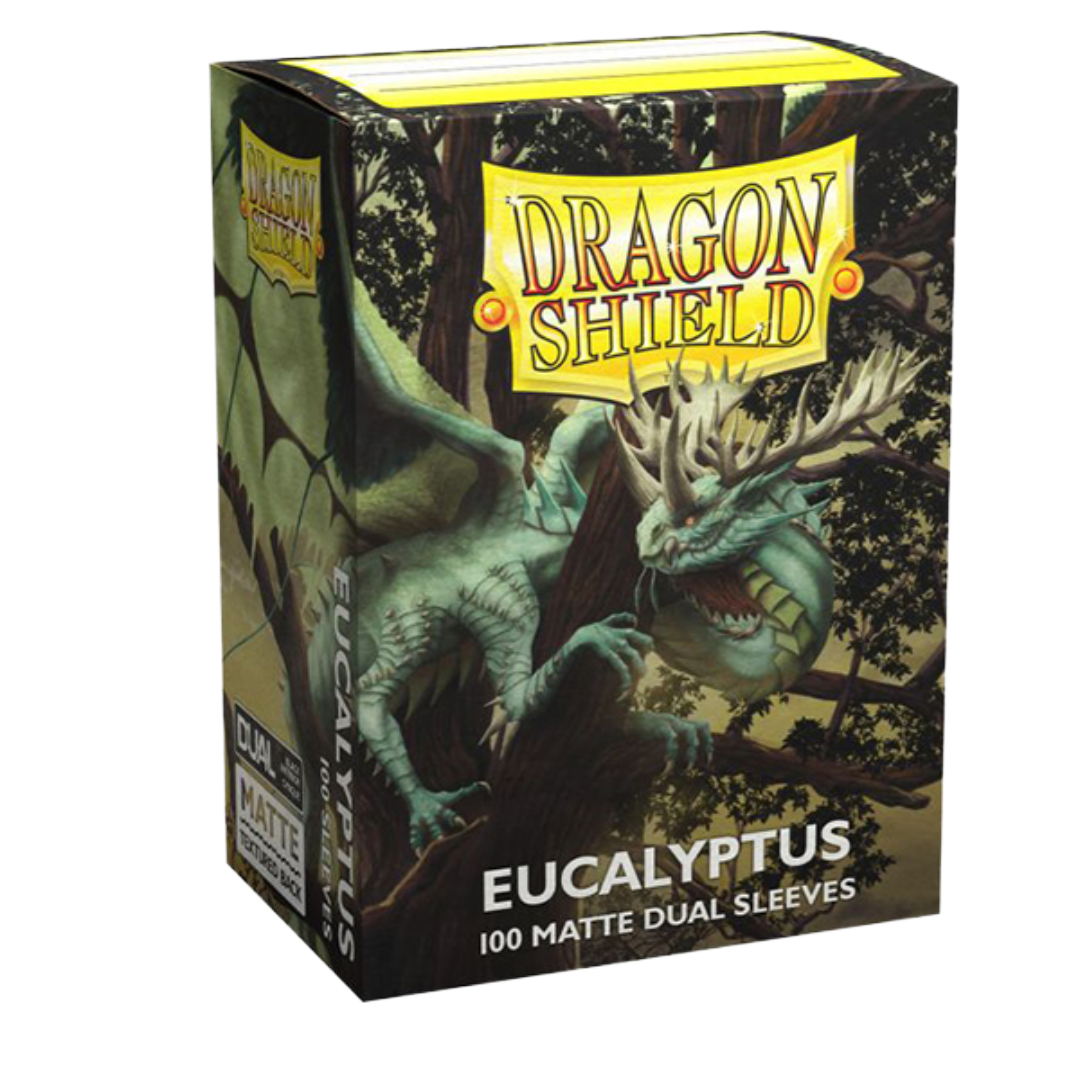 Dragon Shield - Dual Matte Standard Size Sleeves 100pk - Eucalyptus