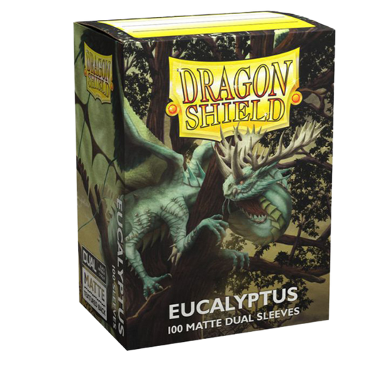 Dragon Shield - Dual Matte Standard Size Sleeves 100pk - Eucalyptus