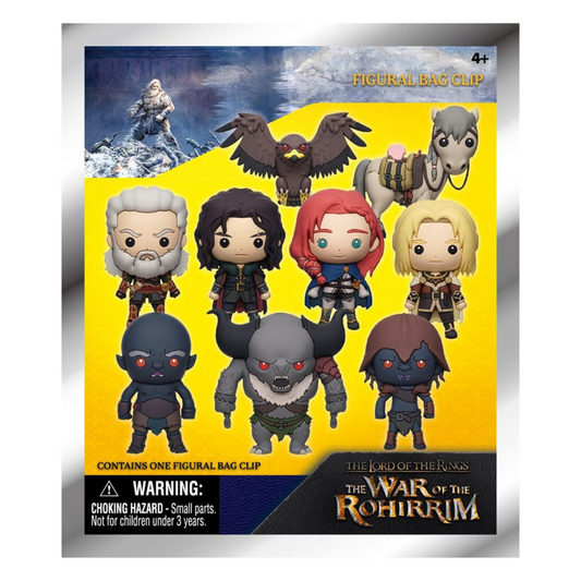 Lord of the Rings: War of Rohirrim 3D PVC Bag Clips