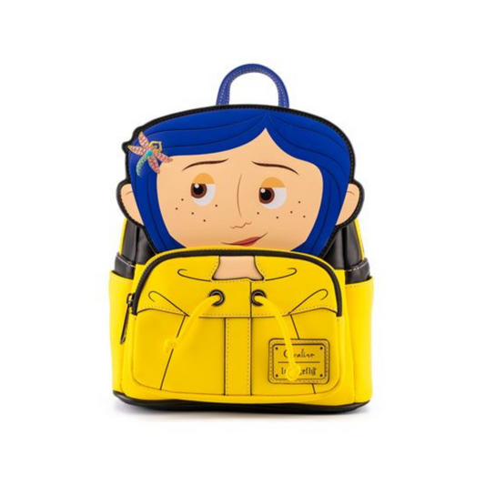 Loungefly Backpack Laika Coraline Rain Coat Cosplay
