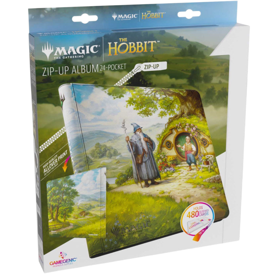 Gamegenic Magic: The Gathering The Hobbit Zip-Up Album 24-Pocket - The Shire
