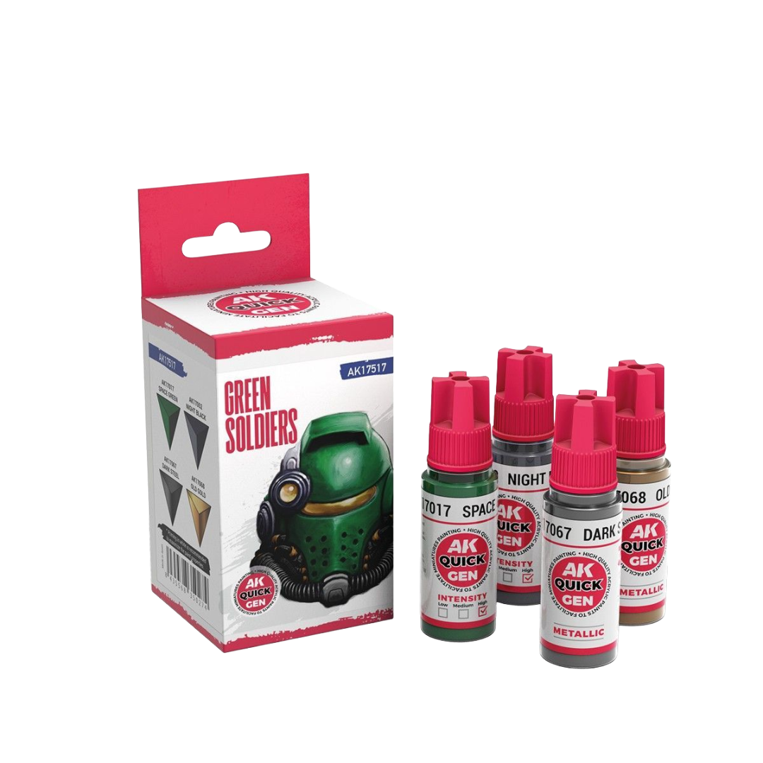 Quick Gen: Green Soldiers Set