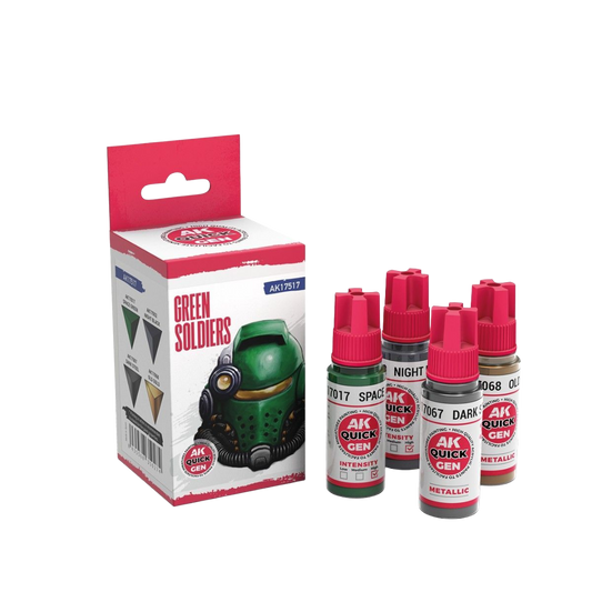 Quick Gen: Green Soldiers Set