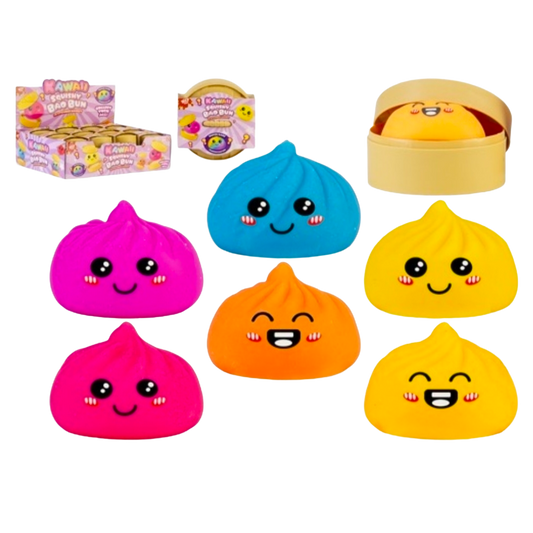 Wizz Toys Neon Bao Dumpling With Maltose in Basket 5.5cm