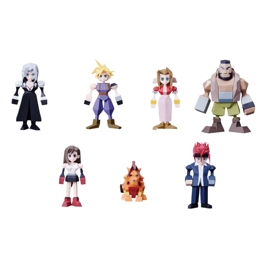 Final Fantasy VII Polygon Figures Vol. 1 6 cm Assortment
