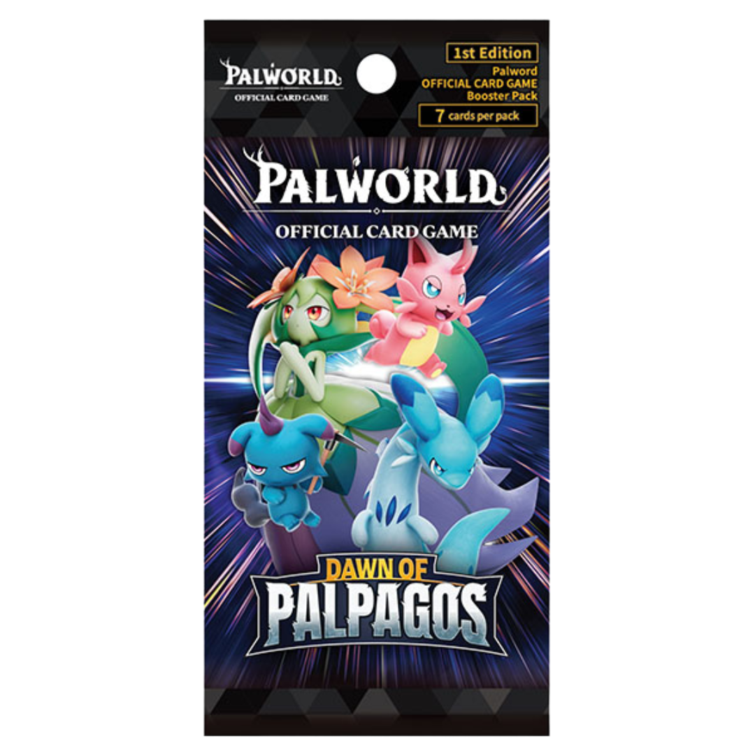 Palworld OFFICIAL CARD GAME - Dawn of Palpagos Booster Pack