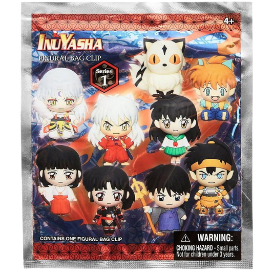Inuyasha PVC Bag Clips Series 1